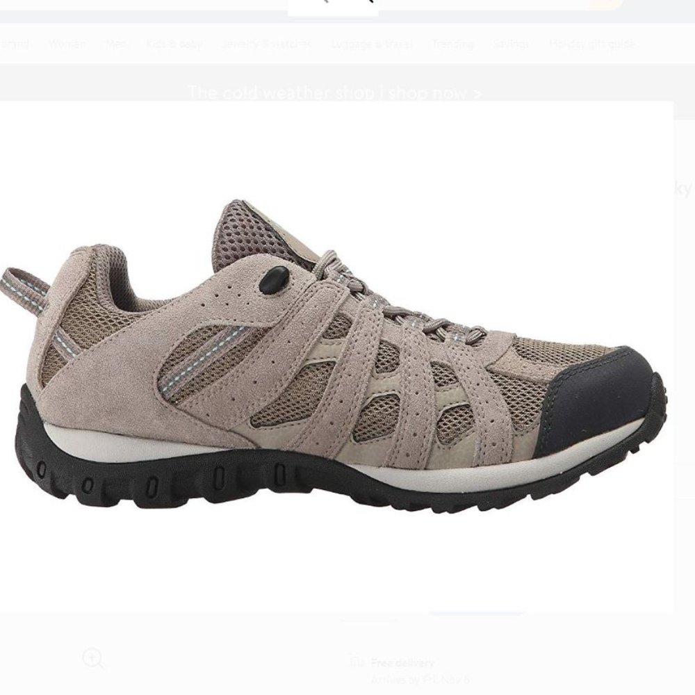 Columbia Redmond Pebble Sky Blue Waterproof Sz 6.5